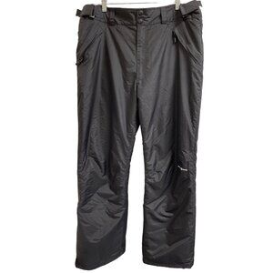 Outdoor Gear Men Black Snow Pants Size L SKU 1627